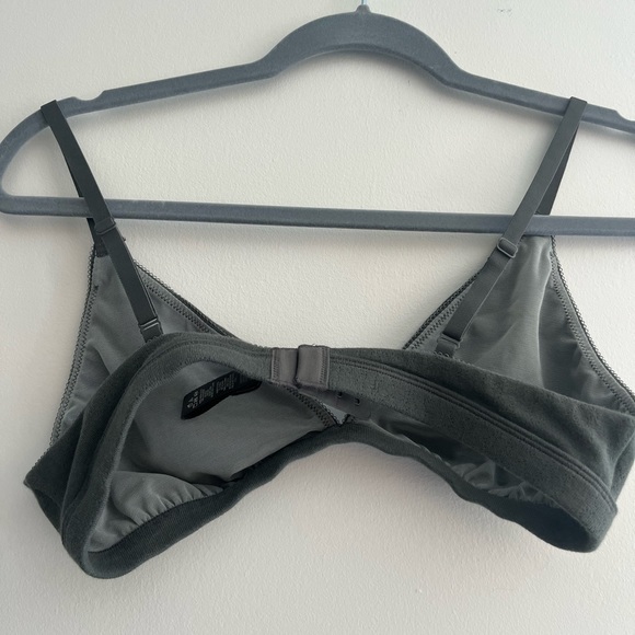 Skims Cotton Collection Bralette dark green large - Picture 2 of 2